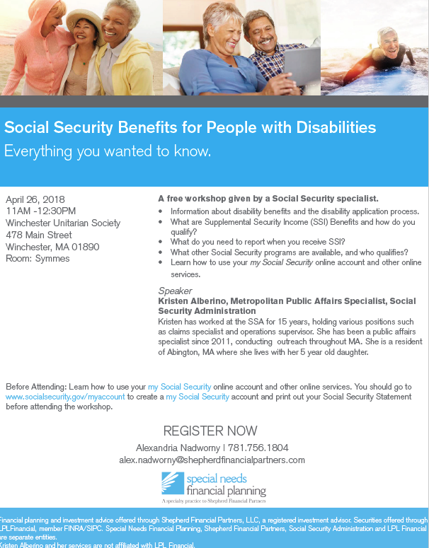 SSI,SSDI & More- Your Social Security Questions